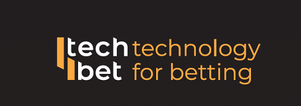 Logo spoločnosti TechBet s nápisom 'technology for betting'